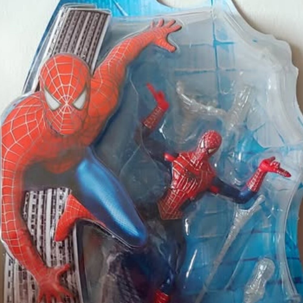 2007 SPIDER-MAN 3 ACTION FIGURE, MINT IN THE PACKAGE!!!